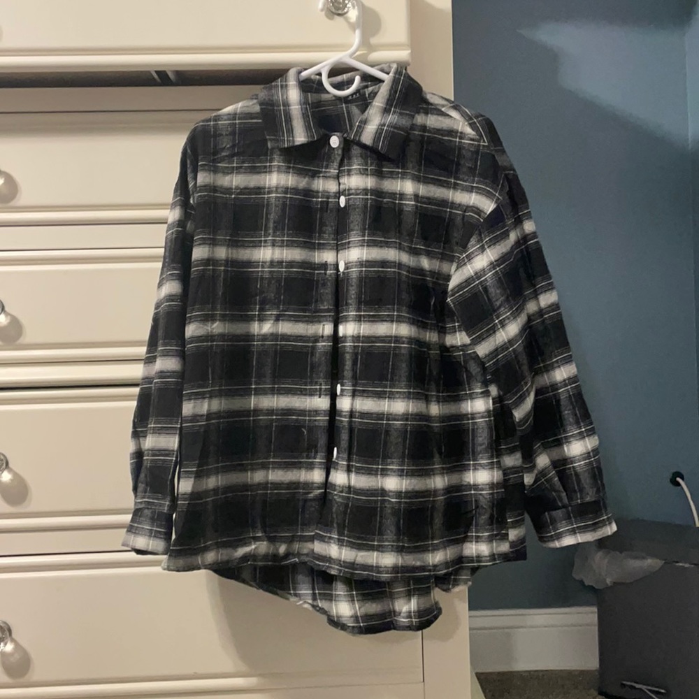 Black and White Flannel